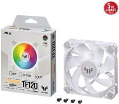 Asus TUF Gaming TF120 White ARGB 120mm Fan 90DA0033-B09000