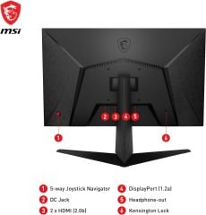 MSI G2712F 27'' FHD FLAT ULTRA RAPID IPS 180HZ 1MS ADAPTIVE-SYNC GAMING MONITOR