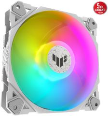 Asus TUF Gaming TF120 White ARGB 120mm Fan 90DA0033-B09000
