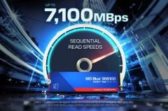 WD Blue SN5100 1TB WDS100T5B0E 7100/6700MB/s PCIe Gen 4.0 M.2 2280 NVMe SSD