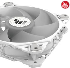 Asus TUF Gaming TF120 White ARGB 120mm Fan 90DA0033-B09000