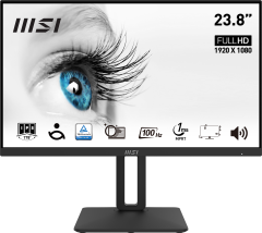 MSI PRO MP242AP 23.8'' FHD FLAT IPS 100HZ 1MS ADAPTIVE-SYNC PIVOT MONITOR