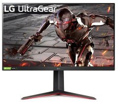 LG UltraGear 32GN55R-B 31.5 inç FHD 165Hz 1ms Pivot Asansör NVIDIA G-SYNC VA Gaming Monitör