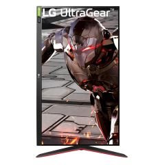 LG UltraGear 32GN55R-B 31.5 inç FHD 165Hz 1ms Pivot Asansör NVIDIA G-SYNC VA Gaming Monitör