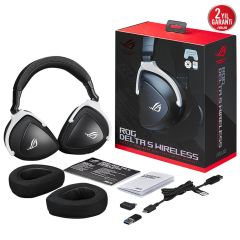 Asus ROG Delta S Wireless 2.4GHz Bluetooth Yapay Zeka Destekli Gürültü Engelleyici Mikrofon Kablosuz Gaming Kulaklık 90YH03IW-B3UA00