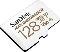 SanDisk Max Endurance 128GB 100/40MB/s microSDXC C10 V30 Adaptörlü Hafıza Kartı SDSQQVR-128G-GN6IA