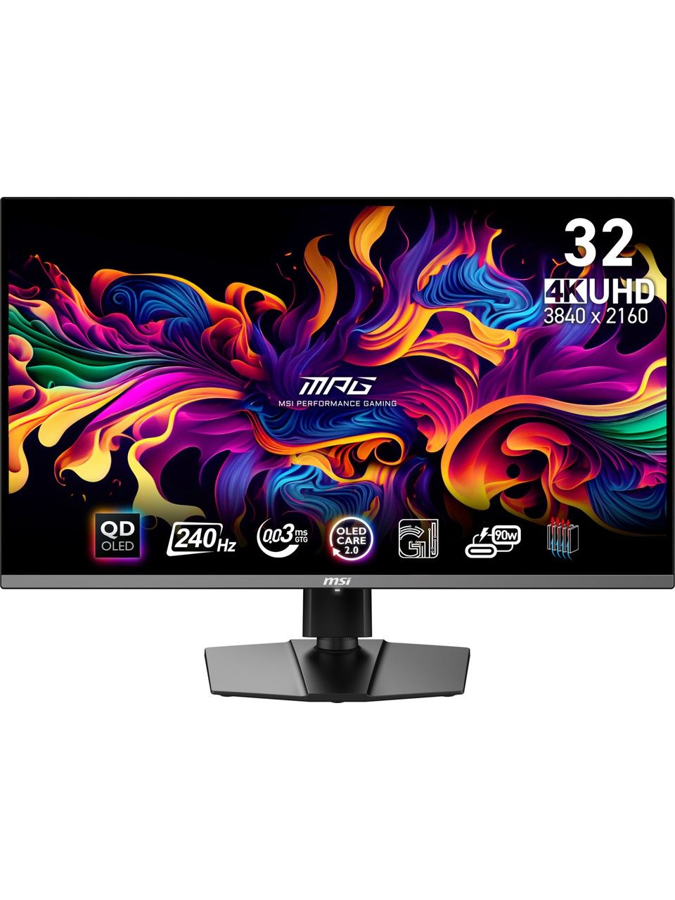 MSI MPG 321URX QD-OLED 31.5'' UHD FLAT QD-OLED 240HZ 0.03MS ADAPTIVE-SYNC GAMING MONITOR