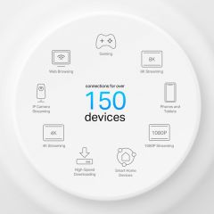 TP-Link Deco X50-PoE(1-pack) AX3000 Mbps Tüm Ev Wi-Fi 6 Menzil Genişletici (Tekli Paket)