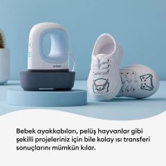 Cricut 2011871 EasyPress Mini Isıtıcı Mavi