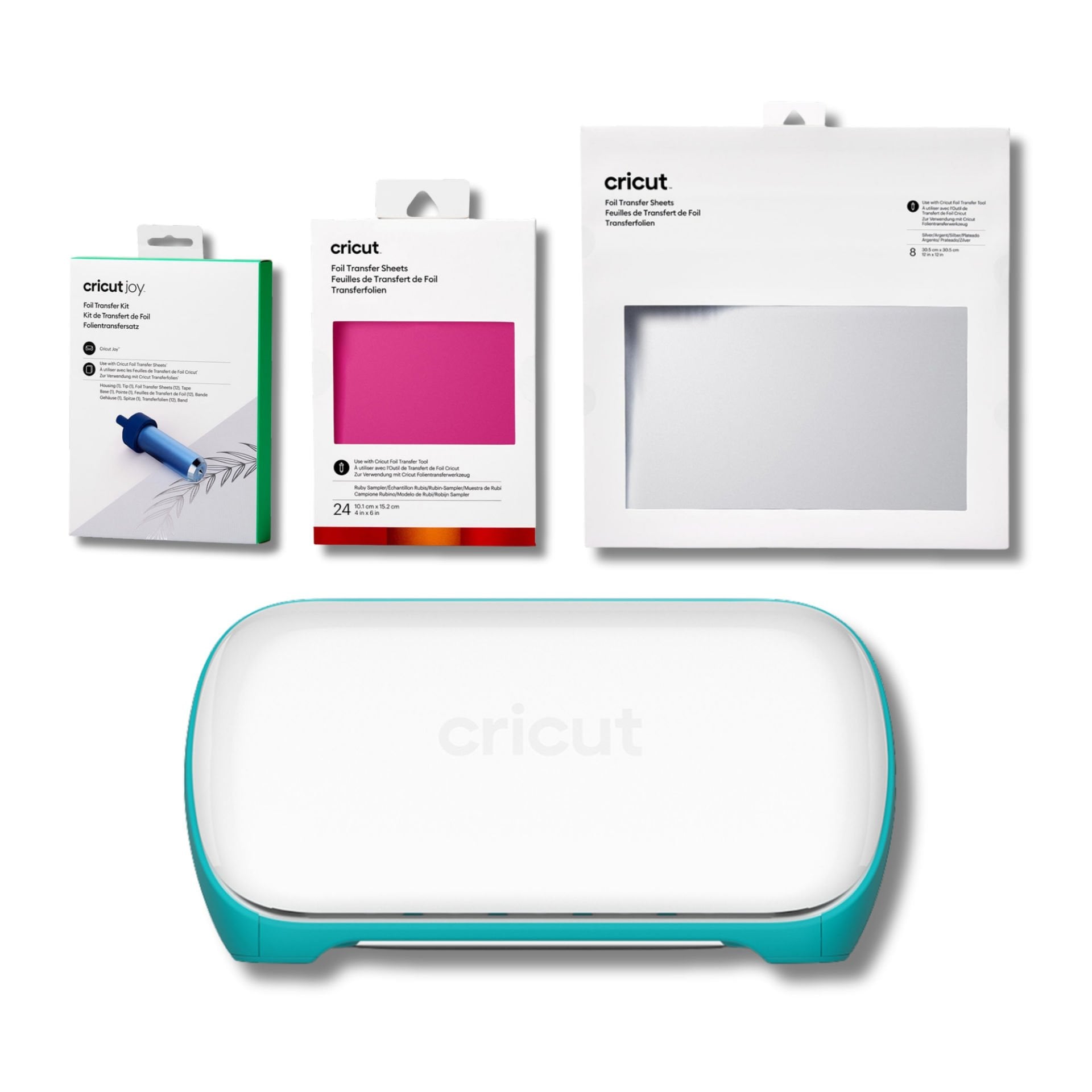 Cricut Joy Gümüş & Yakut Folyo Seti