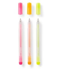 Cricut Joy Glitter Jel 3lü Kalem Seti 0.8mm Pembe Turuncu Sarı 2009963