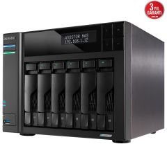 Asustor AS6706T Intel N5105 8GB RAM 6 Yuvalı Nas Depolama Ünitesi 90IX01N1-BW3S60