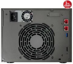 Asustor AS6706T Intel N5105 8GB RAM 6 Yuvalı Nas Depolama Ünitesi 90IX01N1-BW3S60