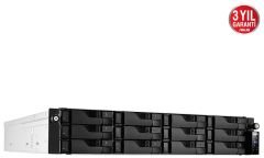 Asustor As7112rdx Intel E-2224 8 GB RAM 12 Yuvalı Nas Depolama Ünitesi 90IX01C1-BW3S10