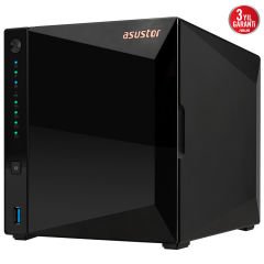 Asustor A3304T V2 Realtek RTD1619B 2GB RAM 4 Yuvalı Nas Depolama Ünitesi 90IX01L1-BW3S00