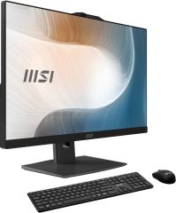 MSI MODERN AM242P 1M-1815XTR CORE 5 120U 8GB DDR5 500GB SSD 23.8 FHD DOS SIYAH AIO PC