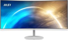 MSI PRO MP341CQW 34'' CURVED QHD VA 100HZ BEYAZ ANTI-GLARE MONITOR