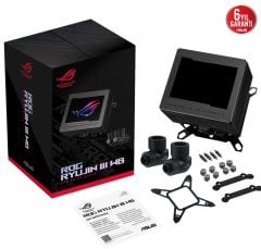 Asus ROG Ryujin III WB Tam Renkli 3.5'' LCD Ekran Gömülü VRM Fan 360 mm Intel(1700p/1851p)-AMD Uyumlu Sıvı Soğutma Bloğu 90RC00V0-M0UAY0