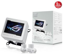 Asus ROG Ryujin III WB Beyaz Tam Renkli 3.5'' LCD Ekran Gömülü VRM Fan 360 mm Intel(1700p/1851p)-AMD Uyumlu Sıvı Soğutma Bloğu Beyaz  90RC00V2-M0UAY0