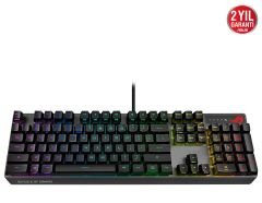 Asus ROG Strix Scope RX Red/Abs/TR Aura Sync RGB Mekanik Oyuncu Klavye 90MP0240-BKYA00