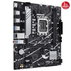 Asus PRIME B760M-R D4 DDR4 5333MHz LGA1700 2x M2 HDMI USB 3.2 2.5G LAN Aura RGB 96GB RAM Desteği Anakart 90MB1HA0-M0EAY0