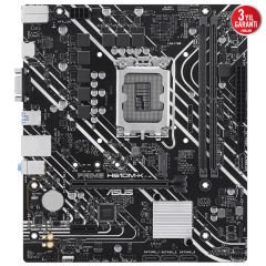 Asus PRIME H610M-K Intel H610 LGA1700 DDR5 5600 HDMI VGA M2 USB 3.2 96GB RAM Desteği mATX Anakart 90MB1GA0-M0EAY0