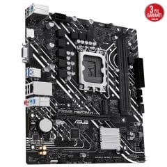 Asus PRIME H610M-K Intel H610 LGA1700 DDR5 5600 HDMI VGA M2 USB 3.2 96GB RAM Desteği mATX Anakart 90MB1GA0-M0EAY0