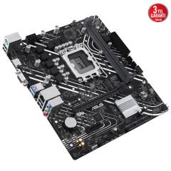 Asus PRIME H610M-K Intel H610 LGA1700 DDR5 5600 HDMI VGA M2 USB 3.2 96GB RAM Desteği mATX Anakart 90MB1GA0-M0EAY0