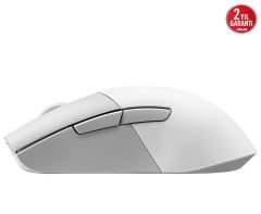 Asus ROG Keris Wireless AimPoint White Edition 36.000 DPI RGB Kablosuz Gaming Mouse 90MP02V0-BMUA10
