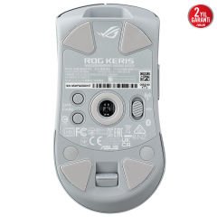 Asus ROG Keris Wireless AimPoint White Edition 36.000 DPI RGB Kablosuz Gaming Mouse 90MP02V0-BMUA10
