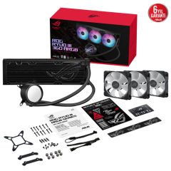 Asus ROG Ryuo III 360 ARGB Anime Matrix LED Ekran 120mm Radyatör RGB AIO Sıvı Soğutucu 90RC00I1-M0UAY0