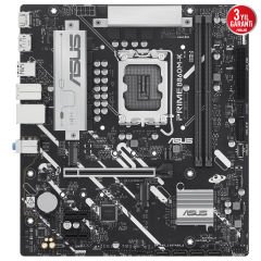 Asus PRIME B860M-K DDR5 8800MHz USB 3.2 2.5G LAN AURA RGB 1xGen5 M.2 mATX Anakart 90MB1JT0-M0EAY0