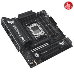 Asus TUF Gaming B850M-PLUS DDR5 8000MHz USB 3.2 Gen2x2 2.5G LAN AURA RGB mATX Anakart 90MB1IX0-M0EAY0