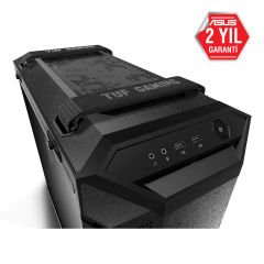 Asus TUF Gaming GT501 Temperli Cam USB 3.1 RGB Fanlı ATX/EATX Oyuncu Kasası 90DC0012-B49000