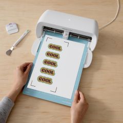 Cricut 2010363 Printable Vinil 21.5X28CM 12li Paket Transparan