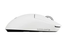 Logitech G PRO X SUPERLIGHT 2c HERO Kablosuz Gaming Mouse Beyaz - 910-007539