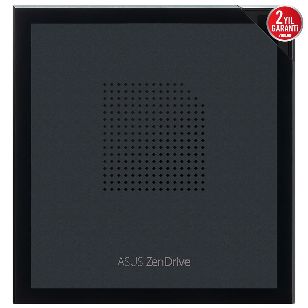 Asus ZenDrive V1M Harici İnce DVD Yazıcı USB Type-C M-Disc Destekli Siyah Optik Sürücü 90DD02L0-M29000