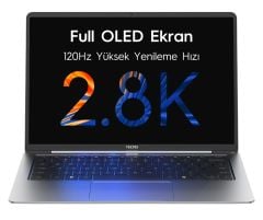 TECNO Megabook S14 Intel Core Ultra 5 125H 16GB RAM 1TB SSD 14 inç AMOLED WQXGA Windows 11 Home Space Grey
