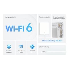TP-Link Archer Air E5 AX3000 Dual-Band Wi-Fi 6 Menzil Genişletici