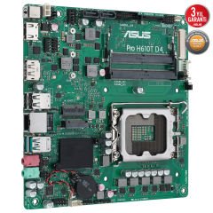 Asus Pro H610T D4-CSM Intel H610 LGA1700 DDR4 3200 DP HDMI LVDS Çift M.2 USB3.2 Thin Mini ITX Anakart 90MB1AM0-M0EAYC
