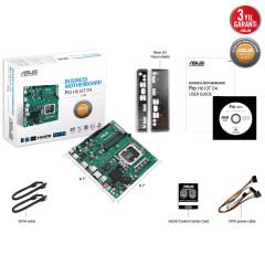 Asus Pro H610T D4-CSM Intel H610 LGA1700 DDR4 3200 DP HDMI LVDS Çift M.2 USB3.2 Thin Mini ITX Anakart 90MB1AM0-M0EAYC