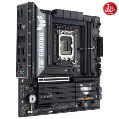 Asus TUF Gaming B860M-PLUS WiFi mATX – LGA1851, DDR5 8800MHz (OC), M.2, HDMI, DisplayPort Anakart 90MB1JV0-M0EAY0