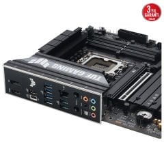 Asus TUF Gaming B860M-PLUS WiFi mATX – LGA1851, DDR5 8800MHz (OC), M.2, HDMI, DisplayPort Anakart 90MB1JV0-M0EAY0