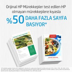 HP 3YM75AE (653) SİYAH MUREKKEP KARTUSU 360 SAYFA (ORIJINAL)
