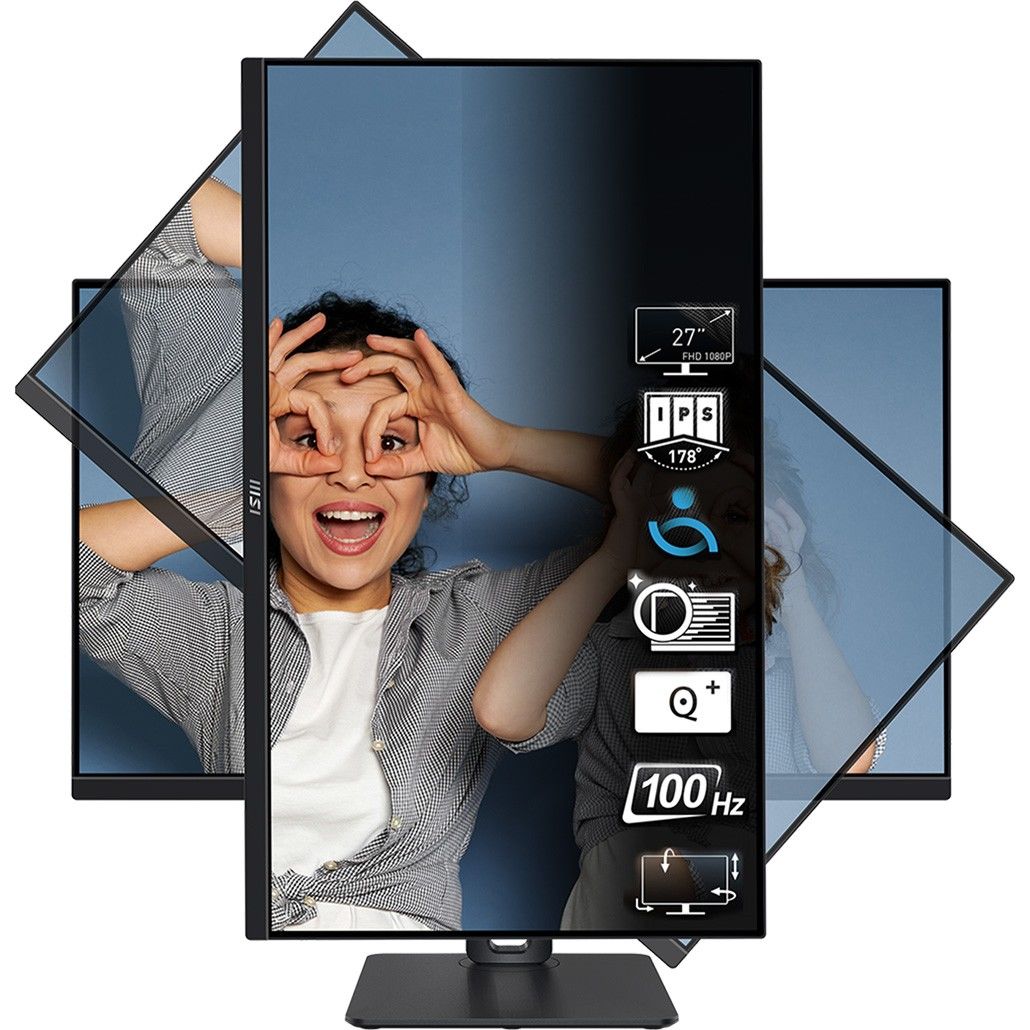 MSI PRO MP275P 27'' FHD FLAT IPS 100HZ 1MS ADAPTIVE-SYNC MONITOR