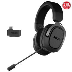 Asus TUF Gaming H3 Wireless 2.4GHz 7.1 Çevresel ses Mikrofonlu USB-C Kablosuz Gaming Kulaklık 90YH02ZG-B3UA00