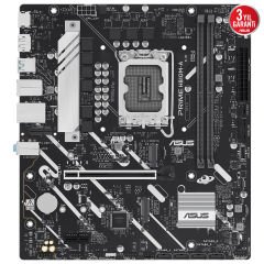 Asus PRIME H810M-A CSM Intel H810, LGA1851, DDR5 6400, DP, HDMI, Çift M.2, USB 3.2, Aura RGB, mATX Anakart 90MB1KK0-M0EAYC