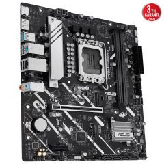Asus PRIME H810M-A CSM Intel H810, LGA1851, DDR5 6400, DP, HDMI, Çift M.2, USB 3.2, Aura RGB, mATX Anakart 90MB1KK0-M0EAYC