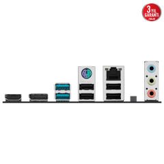 Asus PRIME H810M-A CSM Intel H810, LGA1851, DDR5 6400, DP, HDMI, Çift M.2, USB 3.2, Aura RGB, mATX Anakart 90MB1KK0-M0EAYC