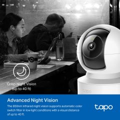 TP-Link TAPO C222 Ev Güvenliği İçin PAN/TILT AI Kablosuz Kamera